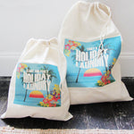 Personalized laundry bag for summer holidays