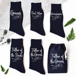 Ornate Scroll Groomsmen Wedding Socks