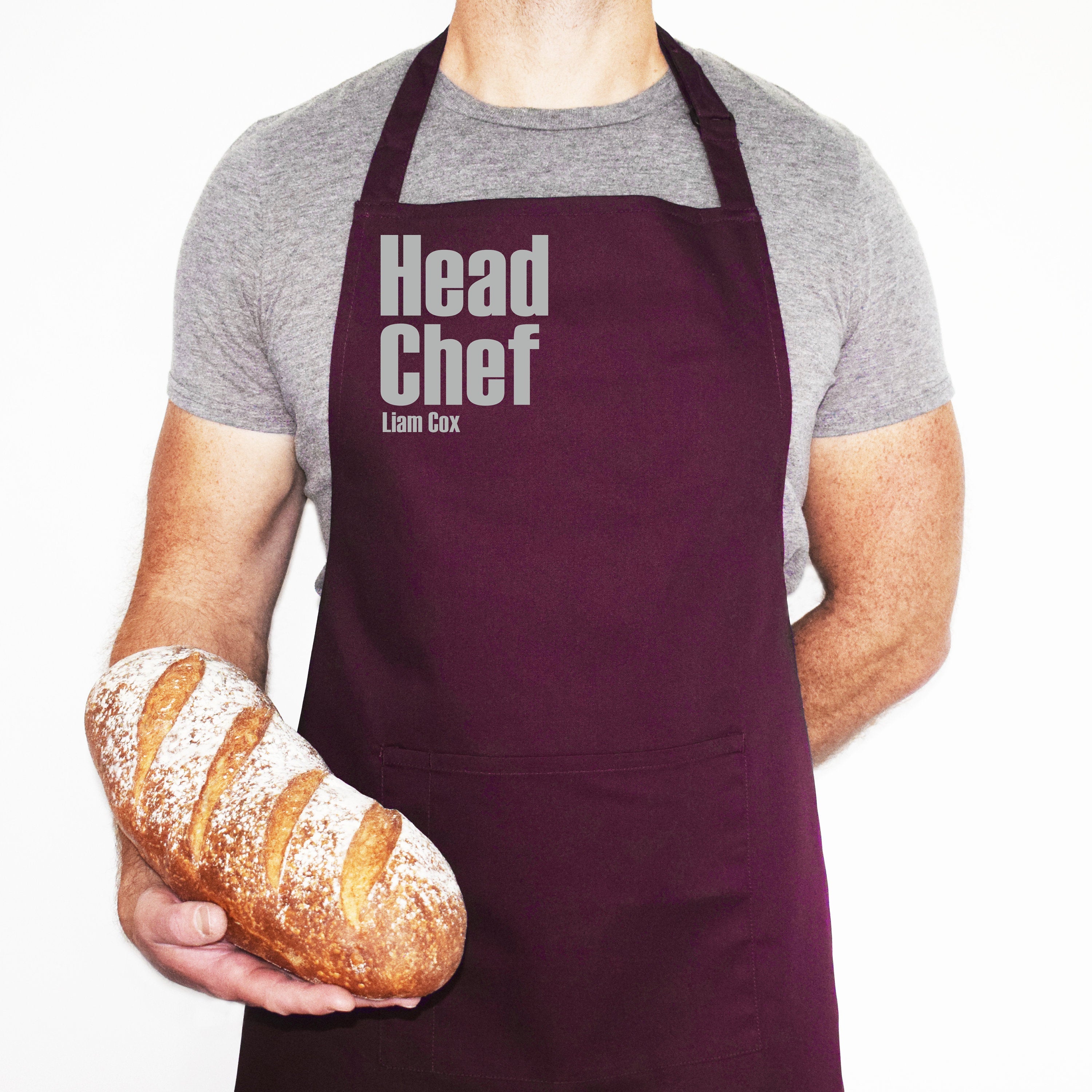 Bold Type Head Chef Personalised Apron